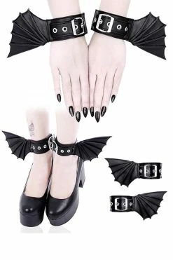 Batwing Shoe Cuffs