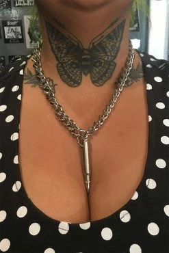 Bullet In My Blood Necklace