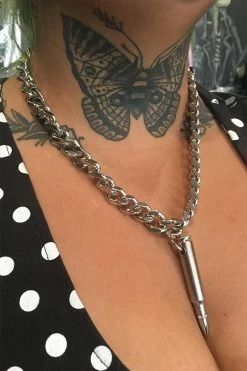 Bullet In My Blood Necklace -Goth Accessories Sales bbfbb 1800x1800