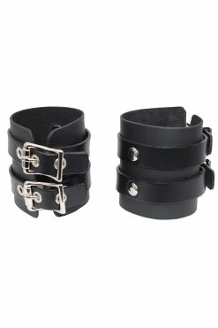 Buckled Bondage Bracelet -Goth Accessories Sales bc294 1800x1800