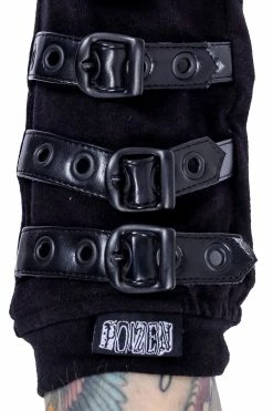 Blaise Armwarmers -Goth Accessories Sales blaise armwarmers unisex black poizen industries 4 1800x1800
