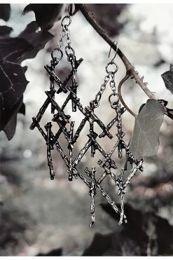 Branch Pagan Moon Earrings