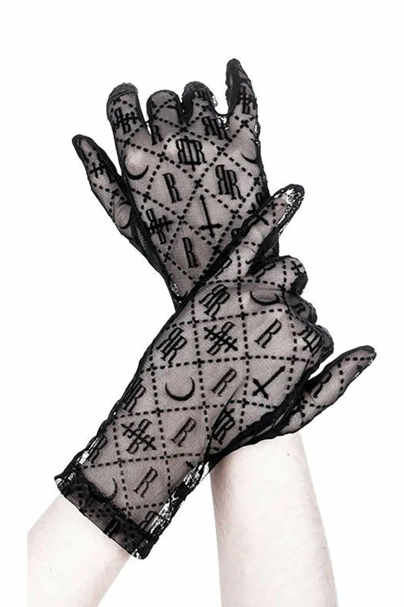 Luxurious Goth Gloves 3 Luxurious Goth Gloves - Image 3