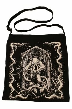 Shoulder Sling Zipper Tote Bag -Goth Accessories Sales cthulhu 1800x1800