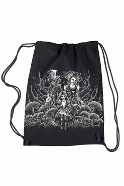 Malice In Wonderland Bag [Multiple Styles Available] -Goth Accessories Sales drawstring backpack 9a4979bd 8f74 4421 98f4 40c2989069e4 1800x1800