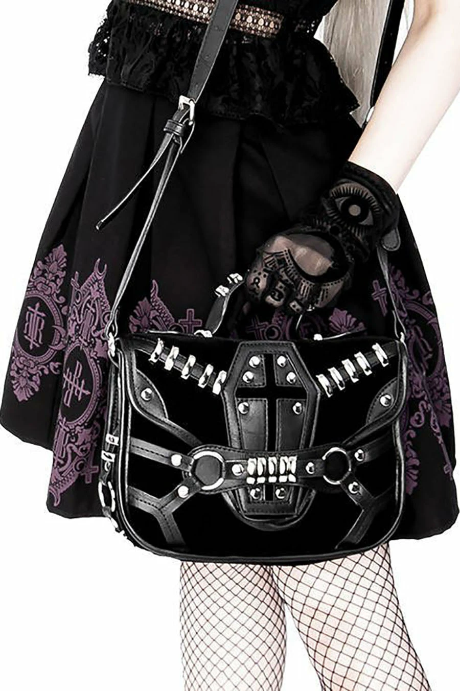 Velvet Coffin Creeps Bag 4 Velvet Coffin Creeps Bag - Image 4