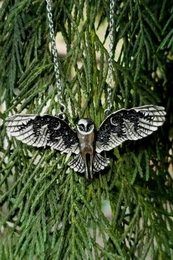 Night Mystic Owl Necklace -Goth Accessories Sales fgfngfngfd 1800x1800