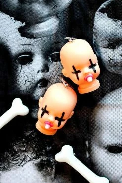 Beheaded Baby Doll Head Earrings 10 Beheaded Baby Doll Head Earrings -Goth Accessories Sales fhfhgf 1800x1800