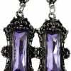 Vivian Violet Earrings
