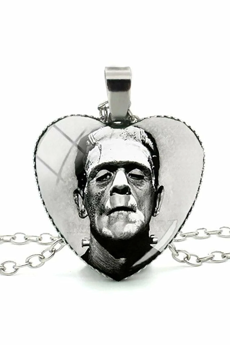 Frankenstein Heart Necklace 1 Frankenstein Heart Necklace