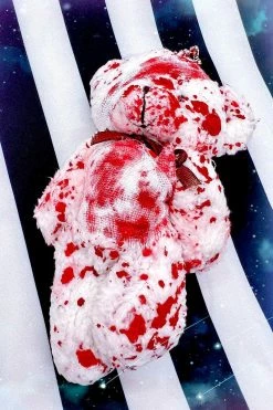 Bloody Bear Keychain