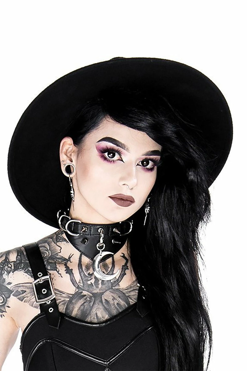 Moon Ritual Spiked Choker 4 Moon Ritual Spiked Choker - Image 4