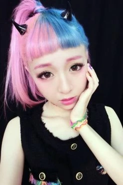 Mind My Horns Hair Clips [Black]