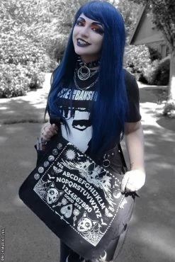 Purranormal Spirit Board Messenger Bag -Goth Accessories Sales kate 1800x1800