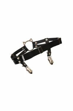 Punk Kitty Thigh Garter -Goth Accessories Sales lkfkdslkjfdsfsdf 1800x1800