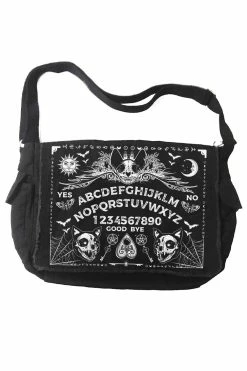 Purranormal Spirit Board Messenger Bag -Goth Accessories Sales ouija board messenger bagcopy 1800x1800