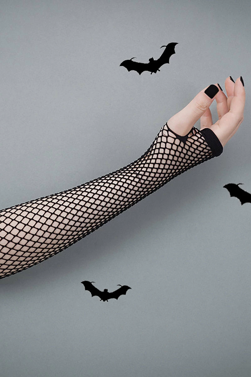 Mall Goth Fishnet Gloves 1 Mall Goth Fishnet Gloves