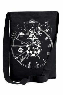 Alice In Wonderland Clock Bag [Multiple Styles Available] -Goth Accessories Sales shoulder tote 4a80362a f2e7 4120 b5cd 8ce0ef3997a5 1800x1800