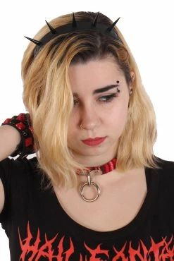 Mind My Spikes Headband 7 Mind My Spikes Headband -Goth Accessories Sales spikey headband 02 1800x1800
