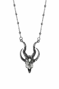 Occult Goat Skull Necklace 9 Occult Goat Skull Necklace -Goth Accessories Sales uhuhuhe 1800x1800