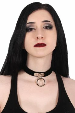 Cut Throat O-Ring Collar [Velvet]