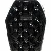 Mina Quilted Bat Coffin Backpack [BLACK]