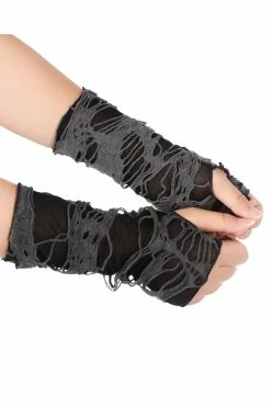 Zombie Mesh Arm Warmers -Goth Accessories Sales zombie mesh armwarmers01 1800x1800