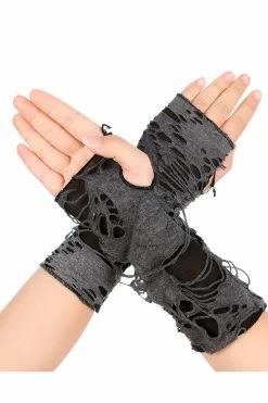 Zombie Mesh Arm Warmers -Goth Accessories Sales zombie mesh armwarmers03 1800x1800