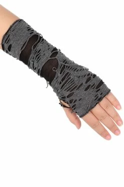 Zombie Mesh Arm Warmers -Goth Accessories Sales zombie mesh armwarmers05 1800x1800